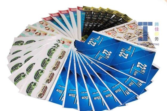 Quality  Custom Printed PET Electronic Product Sticker Electrical Labels Self Adhesive factory