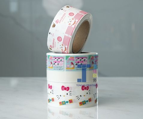 Aangepaste cosmetische flesstickers met zeefdruk, gepersonaliseerde rechthoekige labels