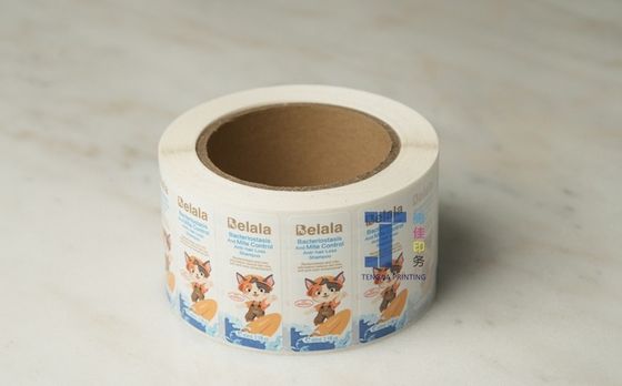 Λάμψη Ματ Λάμψη Τελειωμένα Ετικέτα Kraft Roll Ετικέτα χειροτεχνικού χαρτιού OEM