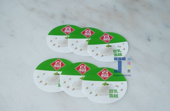 Waterproof CMYK Color In Mould Labels Durable Custom Plastic Packaging Label