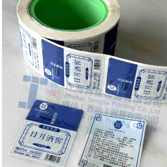 Eco Friendly Wine Sticker Label Made from Sustainable Materials Perfect for Environment Conscious Packaging Solutions